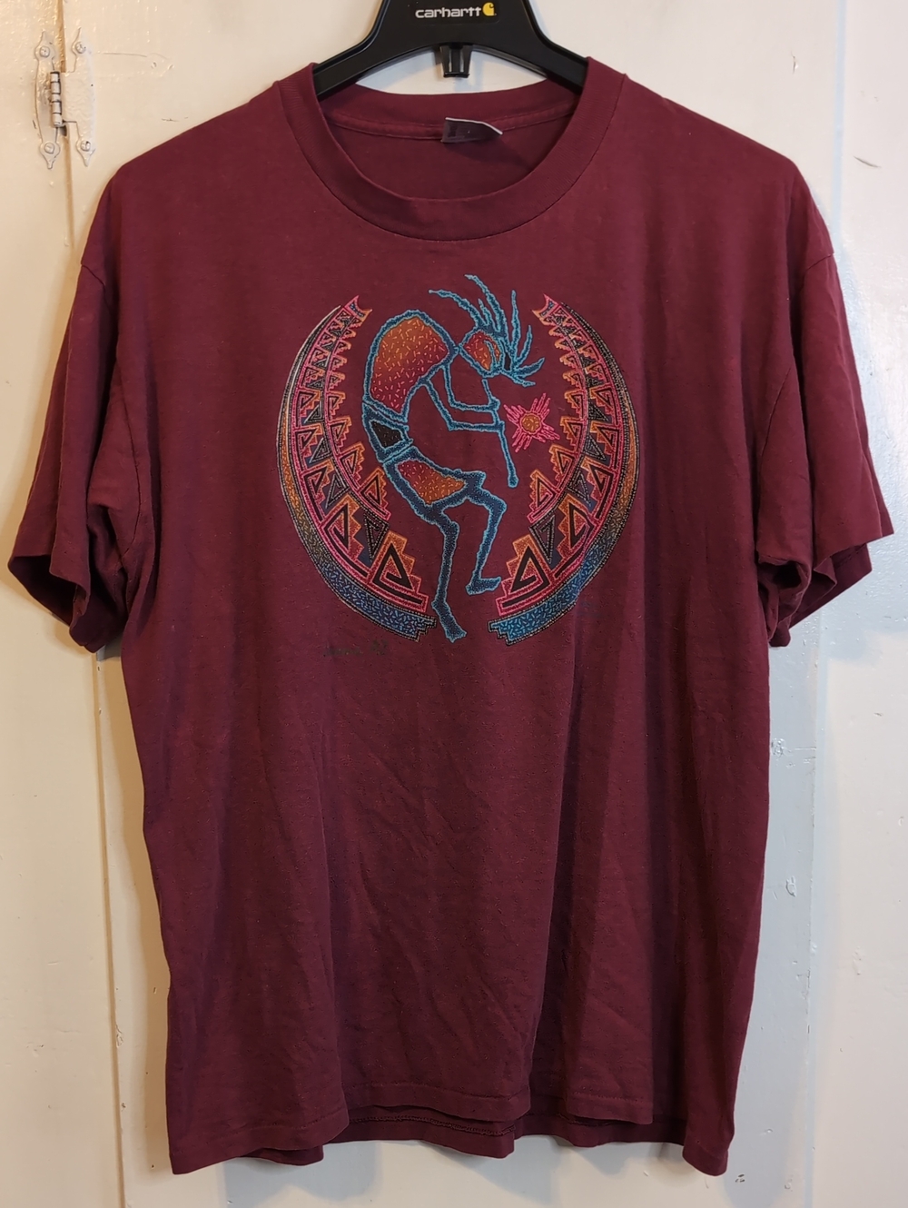 Vint. '94 Kokopelli Jerome, AZ Southwestern Tee size XL